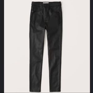 Abercrombie High Rise Super Skinny Ankle Jeans